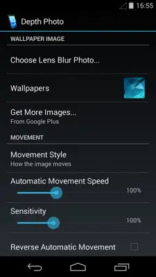 Depth Photo Live Wallpaper android App screenshot 7